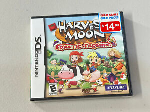 NEW! Harvest Moon: Frantic Farming (Nintendo DS) Authentic Factory Sealed