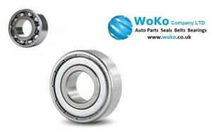 Rodamiento 6201 Z, 6201 Z, 6201-ZR, 6201z, 6201Z dimensión 12x32x10 - Imagen 1 de 5