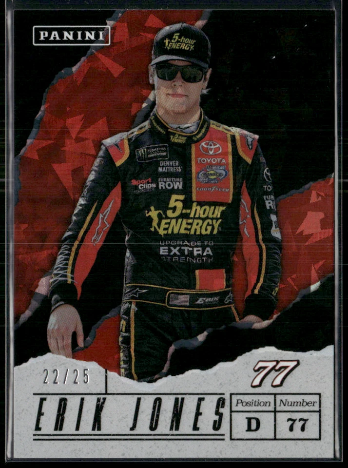 Erik Jones 2017 Panini Father's Day Cracked Ice 22/25 #72 - Image 1 of 1