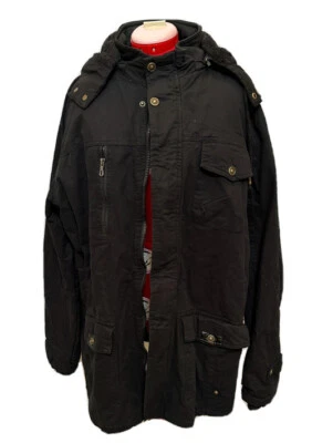 NWT Tacvasen Men’s Outdoor Jacket Black Lined First Grade Class B Size 2XL NEW - Image 1 of 4