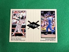 2002 Greats of the Game Dueling Duos #28 George Brett Eddie Murray Orioles