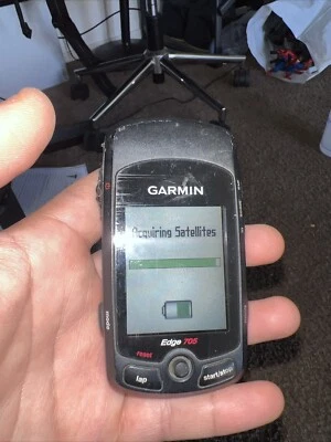 Garmin Edge 705 bicycle computer with maps & cadence 010-N0555-30 - Image 1 of 4