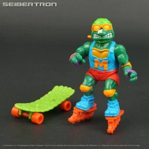 SKATEBOARDIN' MIKE complete TMNT Playmates Teenage Ninja Turtles 1991 240813A - Picture 1 of 10