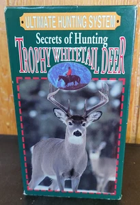 Rare Vtg VHS Ultimate Hunting System Secrets of Hunting Trophy Whitetail Deer - Picture 1 of 4