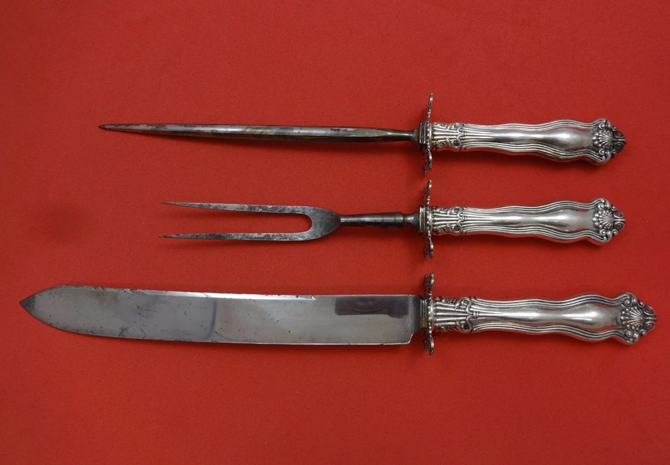 Century by Dominick and Haff Sterling Silver Roast Carving Set 3pc HHWS - Image 1 of 1