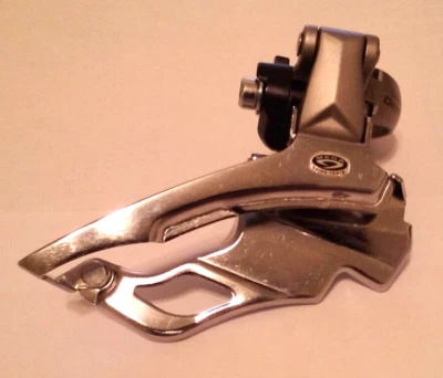 SHIMANO DEORE LX MEGA 9 FRONT TRIPLE DERAILLEUR FD-M581A 34.9mm DUAL PULL - Image 1 of 4