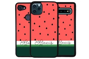 Fruity Watermelon Personalized Phone Case for Apple Samsung LG Google - Picture 1 of 3