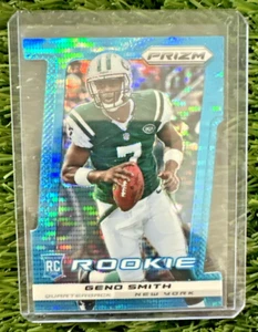 Panini Prizm Geno Smith 2013 pulsar azul claro troquelado Prizm RC/15 SSP #238 - Imagen 1 de 2