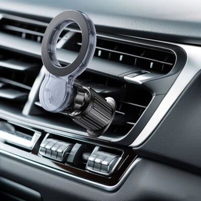 Magnetic Car Air Vent Phone Holder Mount for MagSafe iPhone 16/15/14/13/12 Pro M - Image 1 of 4