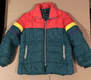 Vintage Sigallo Insulated Winter Ski Jacket Coat Men's Size M *Stains/Wear - Picture 1 of 8