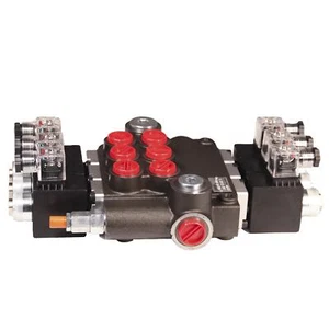 Chief Solenoid Valve 21 GPM, SAE 10/12 Inlet/Outlet, 3 Spool, Motor Center - Picture 1 of 1