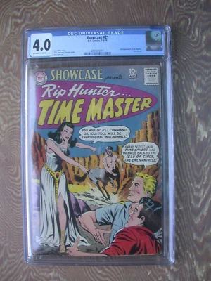 Showcase  #21   CGC 4.0   2nd appearance Rip Hunter Time Master  1959 - Image 1 of 2