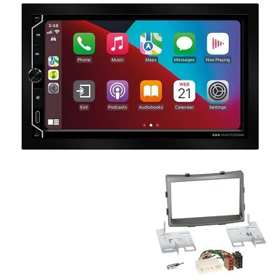 Wifi Apple CarPlay Autoradio für Ssangyong Rodius II ab 2013 dunkelsilber - Bild 1 von 4