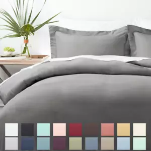 3PC Luxury Comfort Duvet Cover Set by Kaycie Gray in 15+ Fashionable Colors - Picture 1 of 43