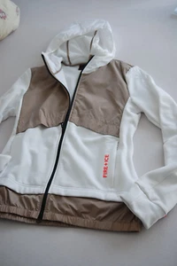 BOGNER/ FIRE & ICE Weste mit Kapuze OFRA Größe S weiß-hellbraun langarm NEU - Bild 1 von 11