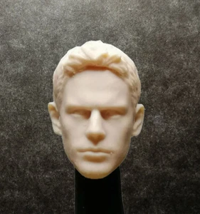 295 CHRIS REDFIELD STARS RESIDENT EVIL HERO custom HEADCAST for ACTION FIGURE - Picture 1 of 4