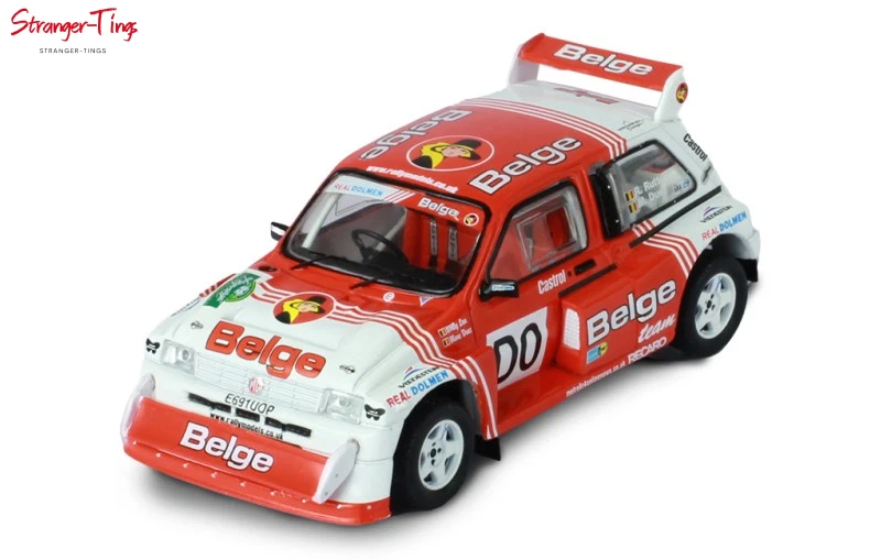 IXO MG Metro 6R4 RHD Belge Legend Boucles de Spa 2014 M.Duez масштаб 1:43 литая - Изображение 1 из 1