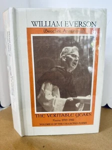 William Everson Veritable Years 1949-1966 Volume II Collected Poems HBDJ 1st ed. - Picture 1 of 8