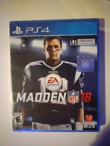 Brand New PS4 Madden NFL 18 (Sony PlayStation 4, 2017) Sealed LONG SHOT NEW MODE - Picture 1 of 4