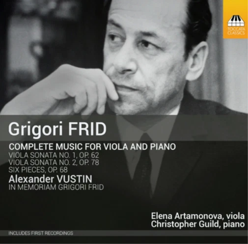 Grigori Frid Grigori Frid: Complete Music for Viola and Piano (CD) Album - Bild 1 von 1
