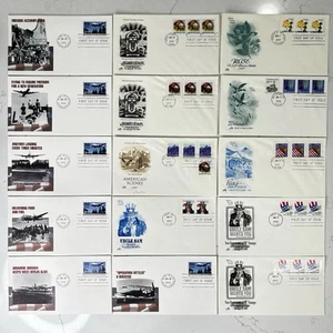 15 First Day of Issue Postal Covers Historic FDC 1996-98 Culture Lot #31 - Picture 1 of 7