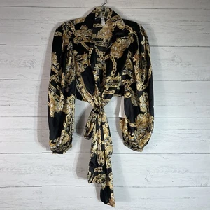 Live 4 Truth Cropped-Top vorne zum Binden Größe Medium neu mit Etikett - Bild 1 von 5