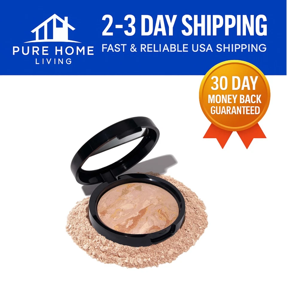 Laura Geller Balance-n-Brighten Baked Foundation in Fair - Weightless & Flawless - Image 1 of 4