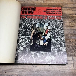 Vintage Illustrated London News Bound Vol 256 Apr-Jun 1970 HC Book Magazine - Picture 1 of 10