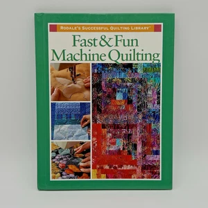 VINTAGE FAST AND FUN MACHINE QUILTING Rodale 1997 Hardcover 128 Pages Quilting - Picture 1 of 10