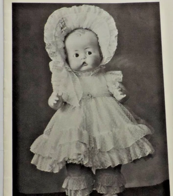 Muñeca Shirley Augustine #S165 Patrón Jus-Me-Too 22.5" Bebé Muñeca Vestido Sin Cortar Foto 1 de 4