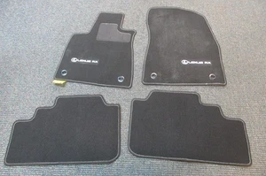 2010-14 NOS Lexus RX450H & RX350 Black Floor Mat Set - Picture 1 of 4