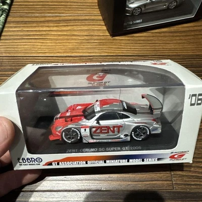 1/43 EBBRO SUPER GT 2006 No.1 ZENT Cerumo Lexus SC - Image 1 of 4