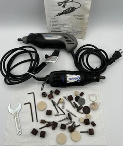 2 Used Dremel Tool Lot, Corded, #400XPR & #275, And Extras - Picture 1 of 15