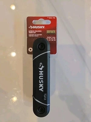 Husky Torx Folding Hex Key Set 8-Piece 848 796 - Image 1 of 3