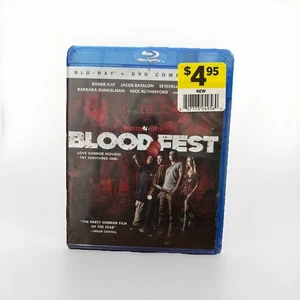Blood Fest (Blu-ray + DVD Combo) Rooster Teeth Comedy Horror Brand New Sealed - Bild 1 von 1