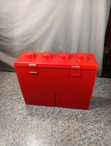 Lego selten Aufbewahrungskoffer Dacta rot Vintage Vintage 6863 1991 Wandhänger - Bild 1 von 6