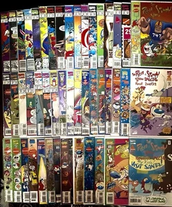 REN AND STIMPY # 1 - 44 LOT (1992 Marvel Comics) COMPLETE RUN- PLUS 3 SPECIALS - Picture 1 of 13
