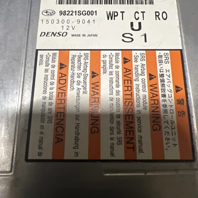 Módulo de control Subaru Forester 2014-2015 98221Sg001 Foto 1 de 4