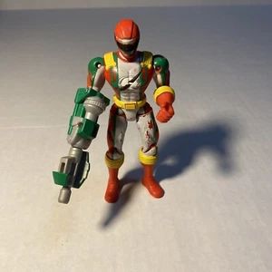 Figura Power Rangers Operation Overdrive Mega Torque Red Ranger Bandai 2006 - Imagen 1 de 3
