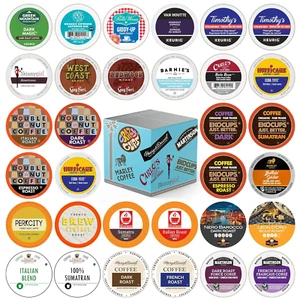 Custom Variety Pack Coffee Pod Variety Pack, Dark Roast and Bold Flavors, Single - Picture 1 of 7