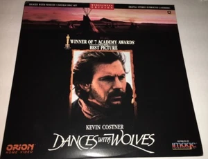 DANCES WITH WOLVES Laserdisc LD [ID8322OR] WS Edition 77D - Picture 1 of 3