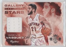 2013-14 Panini Court Kings Gallery of Stars Jerseys /325 Greivis Vasquez #39