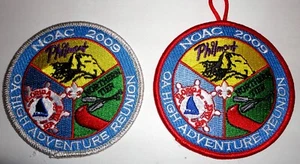 2009 NOAC OA High Adventure Reunion Patch Set - Order of the Arrow - Picture 1 of 1