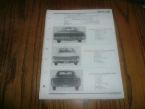 1960 - 1969 Ford Motor's Car Crash Book Pages - Vintage - Bild 1 von 10