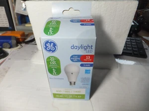 GE Daylight LED 3 Way Bulb - 30W, 70W, 100W, A19 - 4W, 9W, 13W - Picture 1 of 5