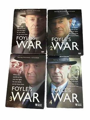 Foyle's War Set 1 2 3 4 DVD Acorn Media Michael Kitchen 16 DVD TOTAL - Image 1 of 2
