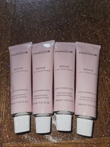 PARADOX - 4 x 30ml Repair 3 in 1 Hair Conditioner Wet or Dry Hair Free P & P - Picture 1 of 2