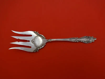 Raphael by Rogers & Hamilton Plate Silverplate Salad Serving Fork w/Notched Tine - Image 1 of 2