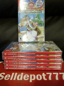 Wonder Boy - Asha in Monster World - Nintendo Switch  (Brand New) - Picture 1 of 4
