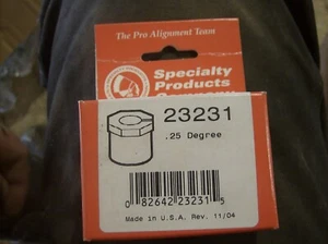SPECIALTY PRODUCTS CAMBER/CASTER ALIGNMENT BUSHING 23231 .25 DEGREE - Picture 1 of 2
